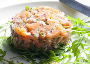 tartare saumon erable